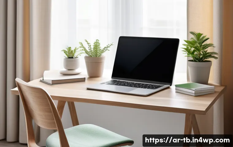 집중력 향상을 위한 비즈니스 코칭 - A modern, serene Arabic professional workspace designed for enhanced concentration: a tidy wooden de...